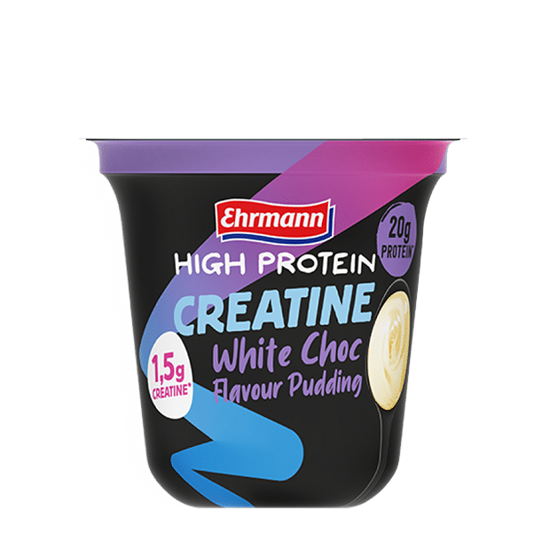 Ehrmann High Protein Creatine White Choc Pudding